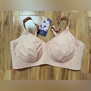 Honeylove Women's  Silhouette Bra Color Cream Size 1X NWT